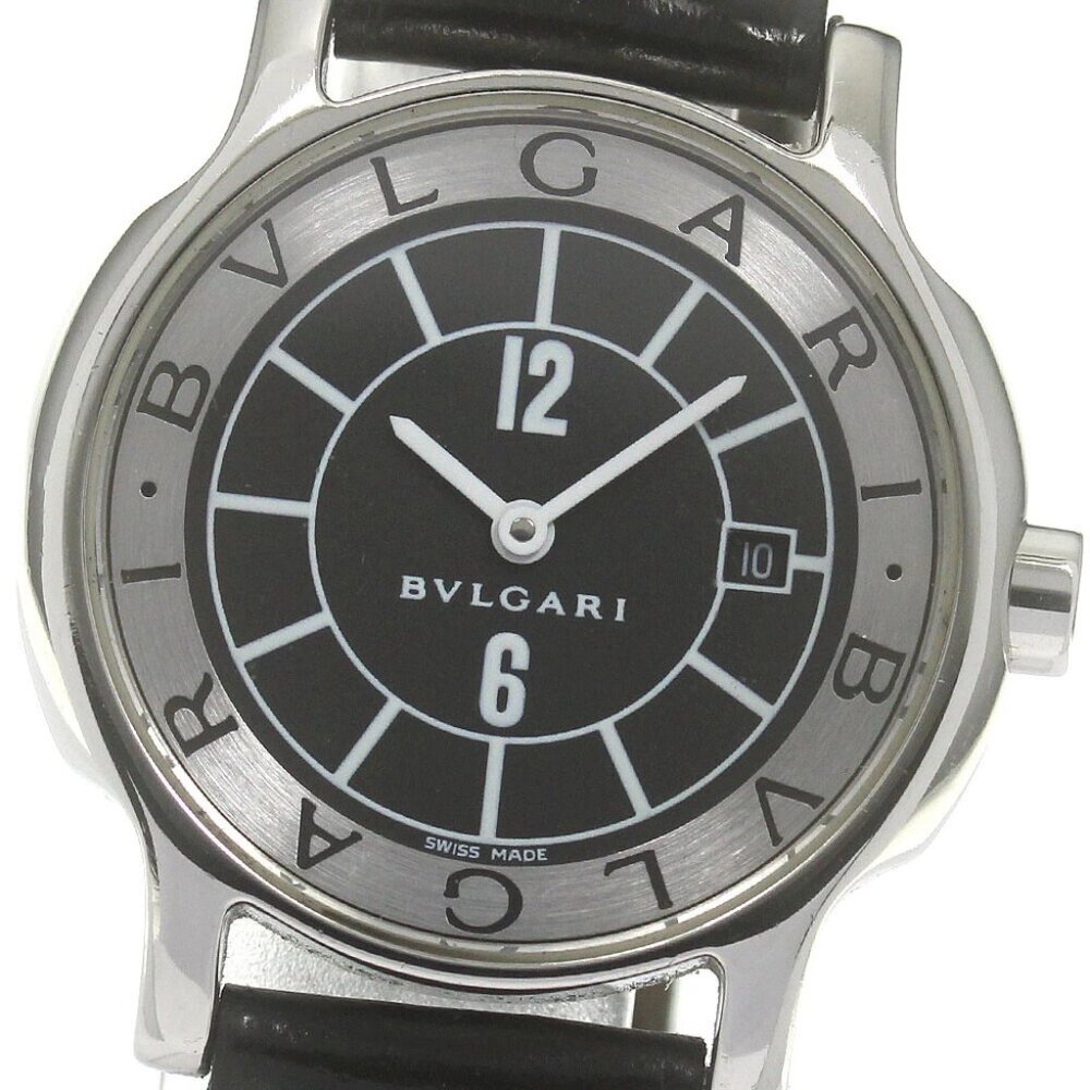 BVLGARI Solo tempo Date black Dial Quartz Ladies Watch_868175